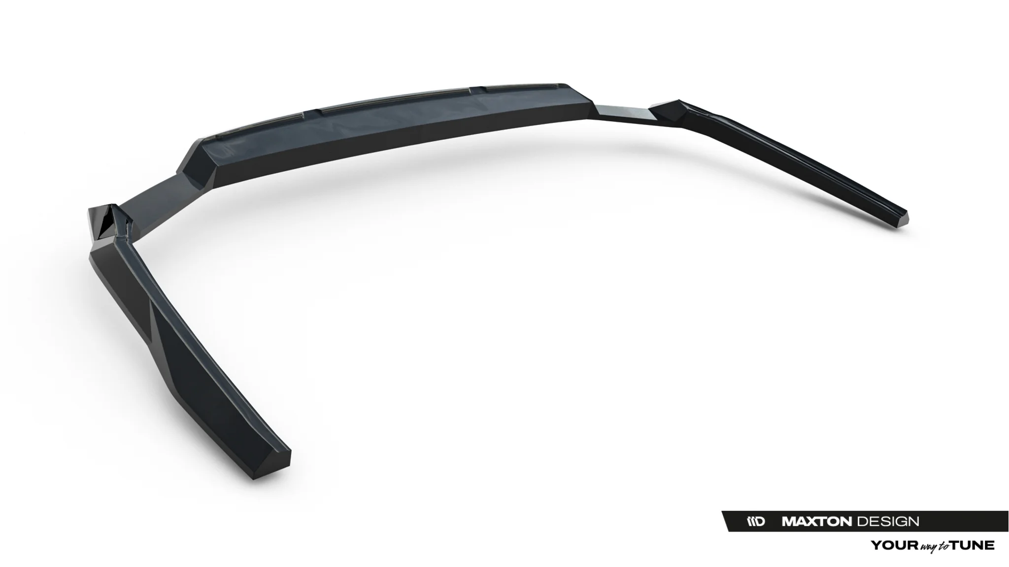 REAR SPLITTER (WITH VERTICAL BARS) V.3 SUITABLE FOR AUDI A6 S-LINE C9 – MAXTON DESIGN - 5