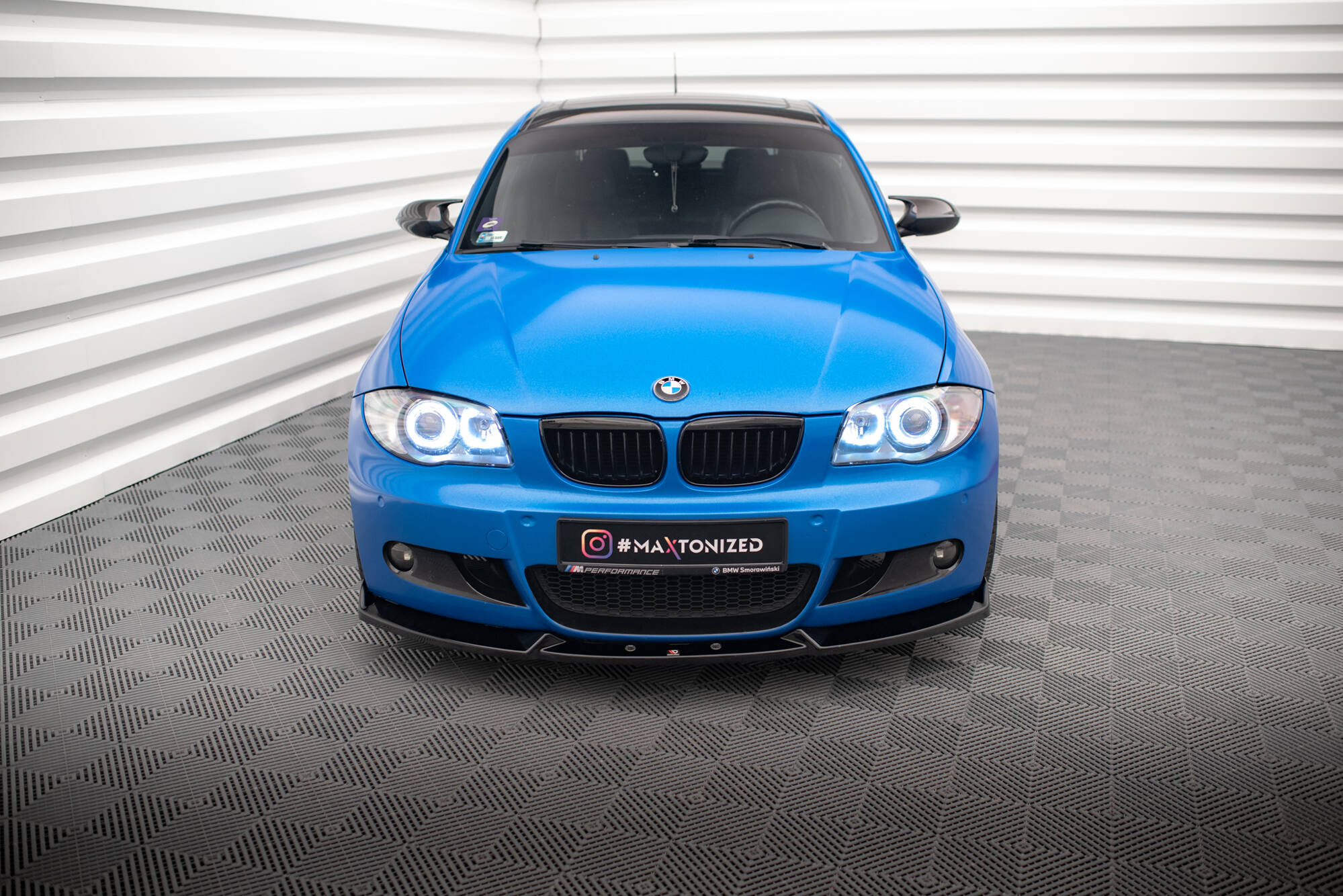 Front Splitter V.2 BMW 1 M-Pack E87 Facelift - 2