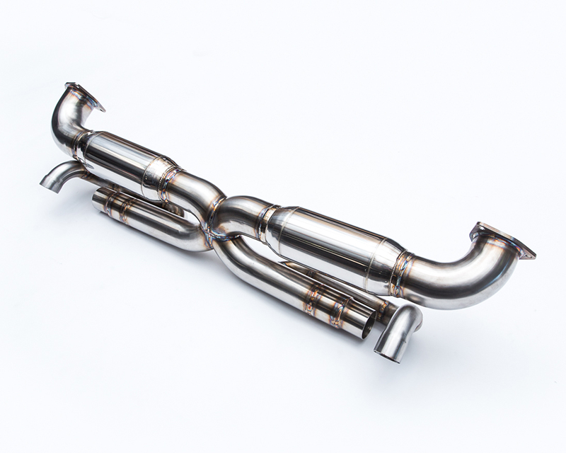 AGENCY POWER CENTER X-PIPE EXHAUST SYSTEM PORSCHE 991 CARRERA S 12-15 - 2