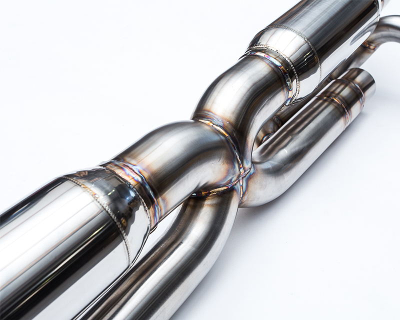 AGENCY POWER CENTER X-PIPE EXHAUST SYSTEM PORSCHE 991 CARRERA S 12-15 - 4