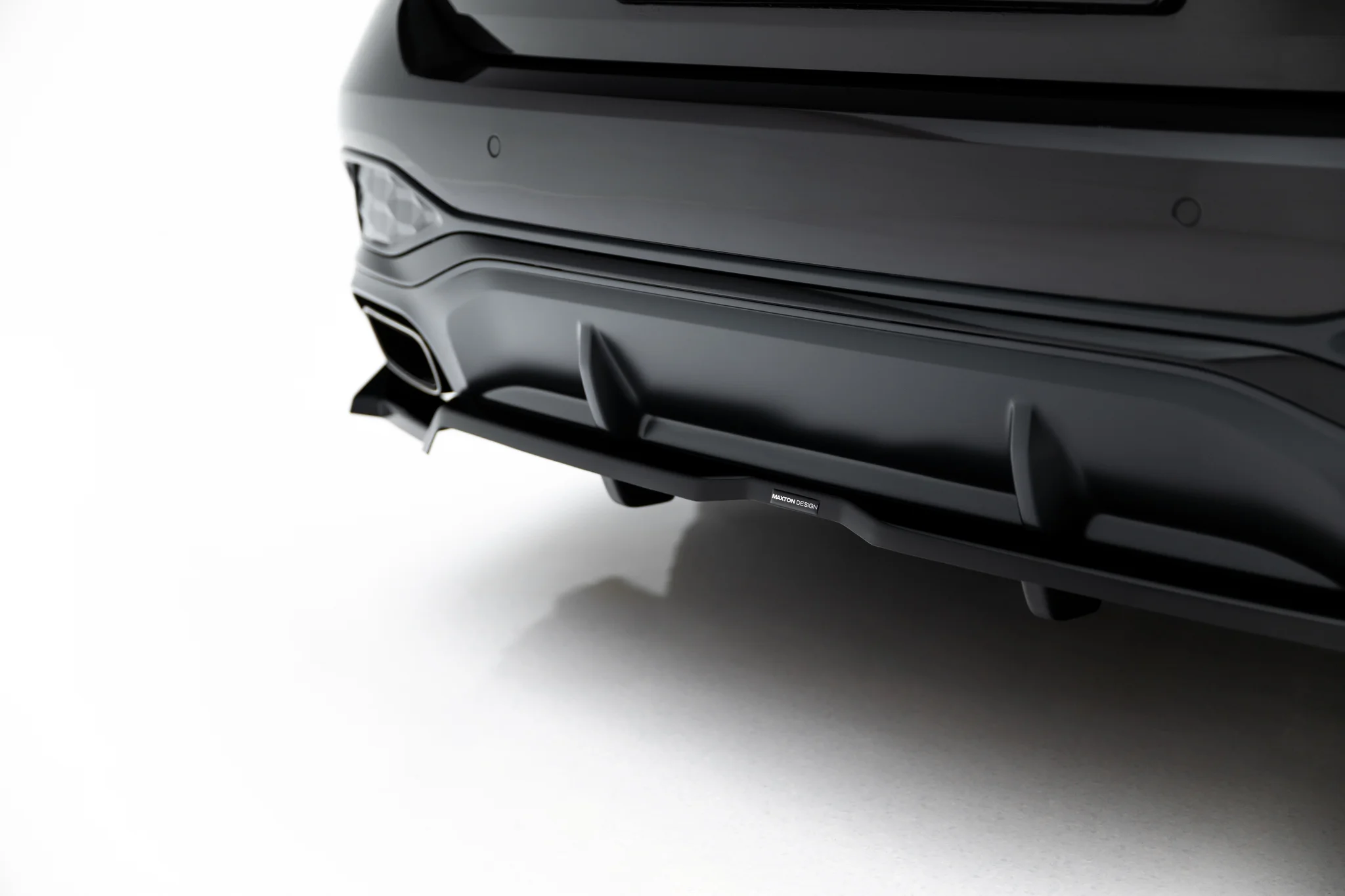 REAR SPLITTER (WITH VERTICAL BARS) V.4 SUITABLE FOR AUDI A6 S-LINE C9 – MAXTON DESIGN