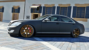 SIDE SKIRTS DIFFUSERS MERCEDES S-CLASS W221