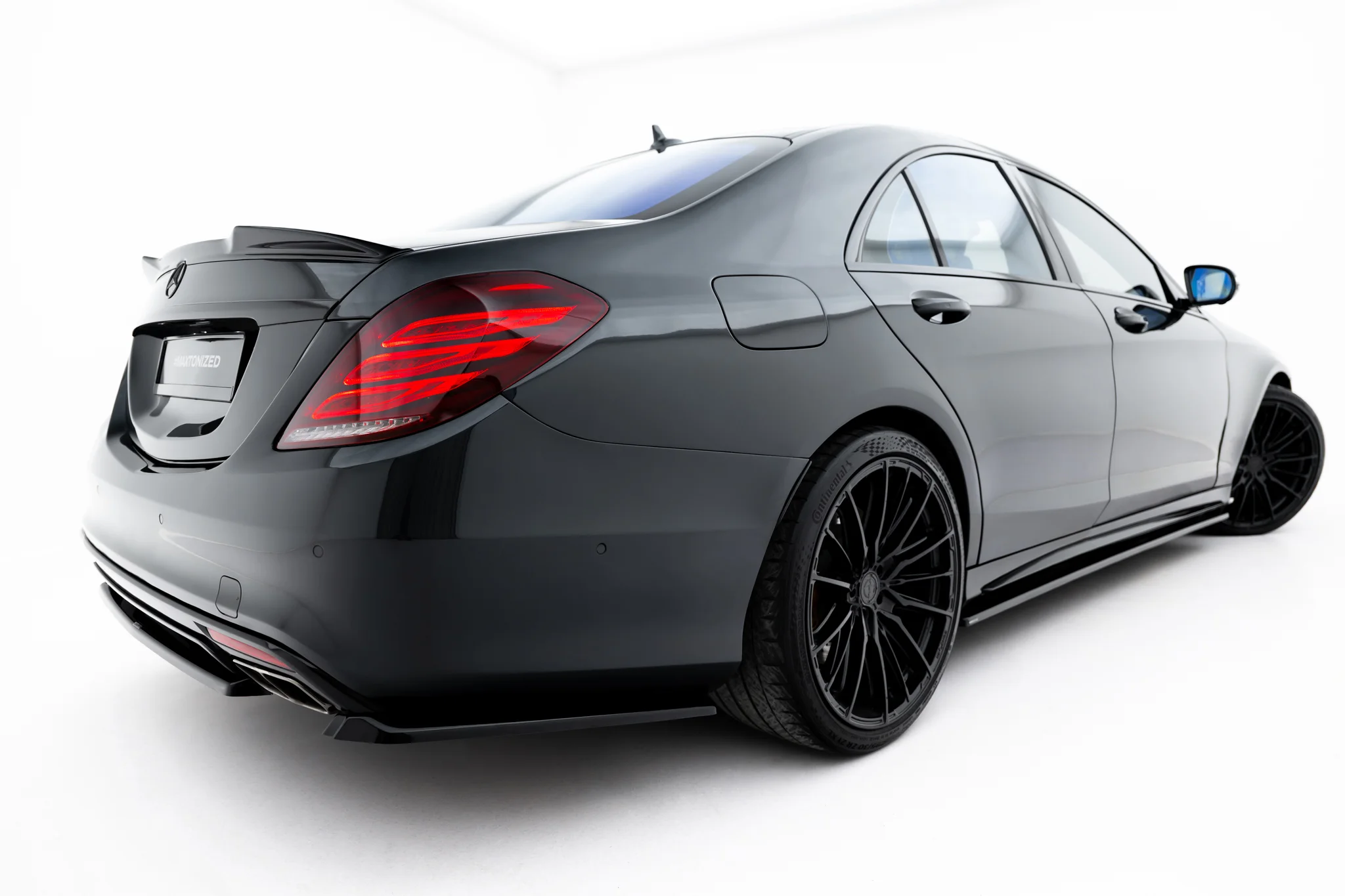 REAR SIDE SPLITTERS SUITABLE FOR MERCEDES-BENZ S AMG-LINE W222 – MAXTON DESIGN - 4