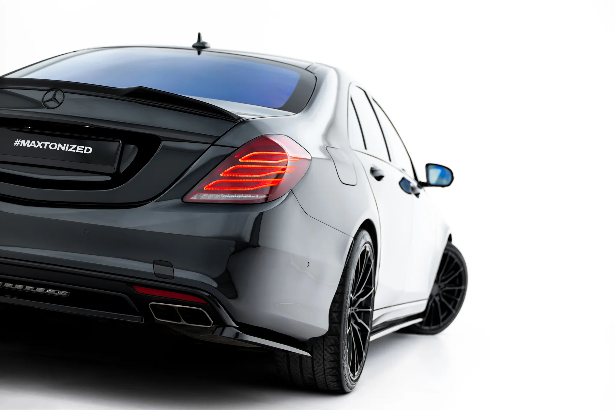 REAR SIDE SPLITTERS SUITABLE FOR MERCEDES-BENZ S AMG-LINE W222 – MAXTON DESIGN
