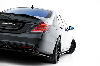 REAR SIDE SPLITTERS SUITABLE FOR MERCEDES-BENZ S AMG-LINE W222 – MAXTON DESIGN