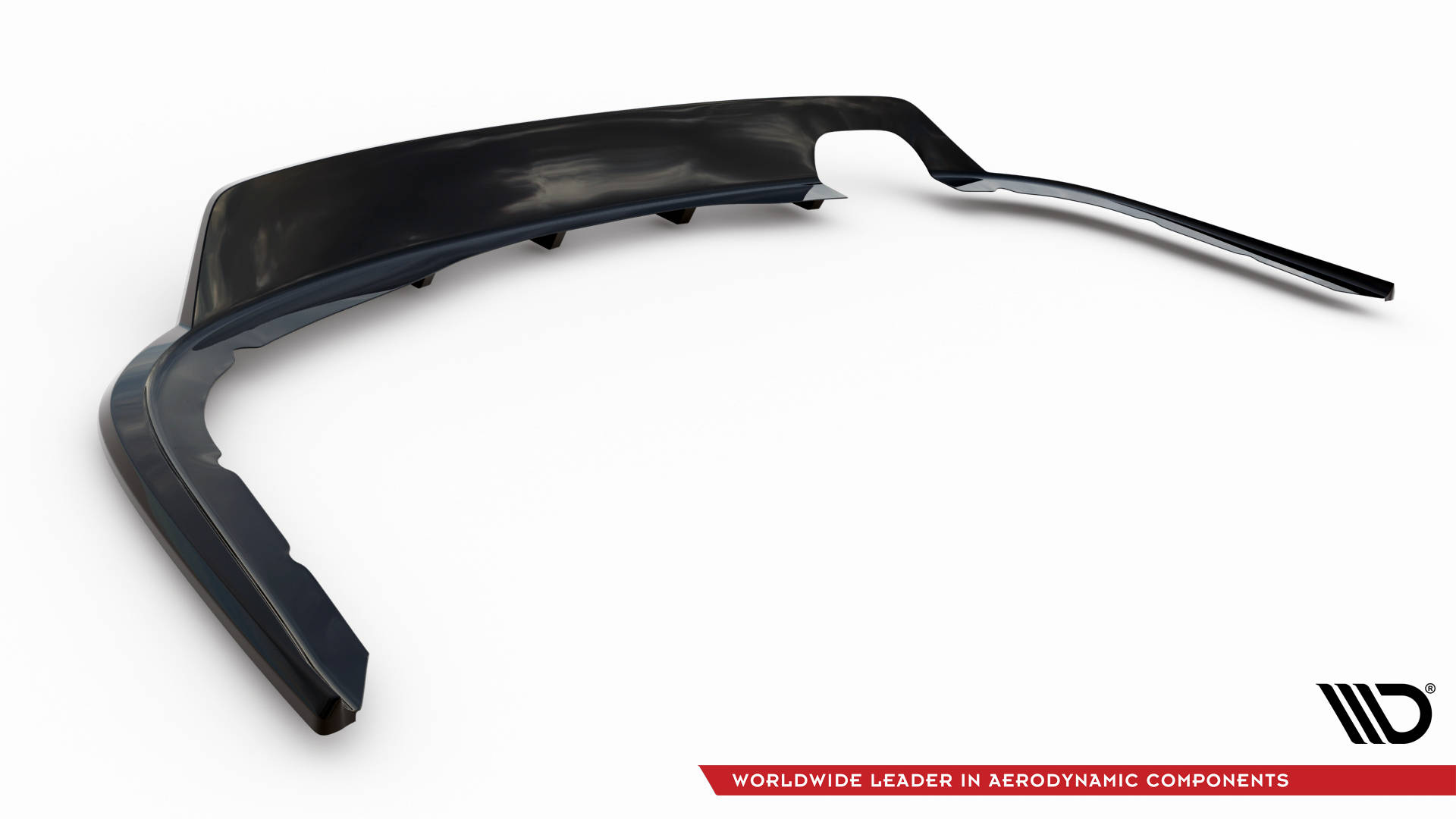 Central Rear Splitter (Vertical Bars) BMW 4 Gran Coupe F36 - 7