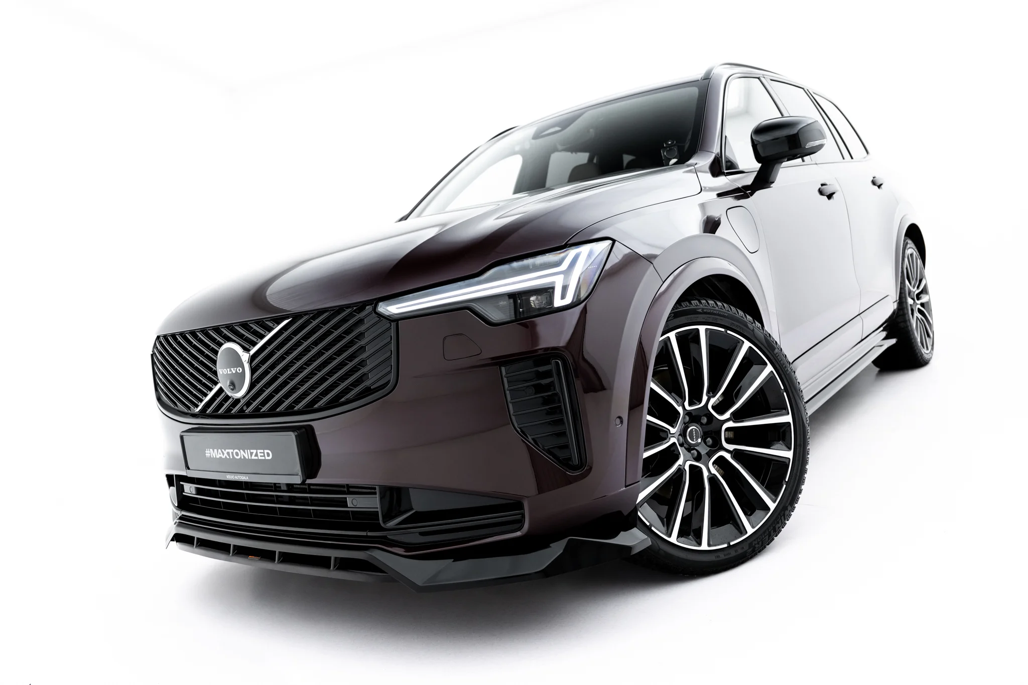 FRONT SPLITTER SUITABLE FOR VOLVO XC90 MK2 FACELIFT 2 – MAXTON DESIGN - 4