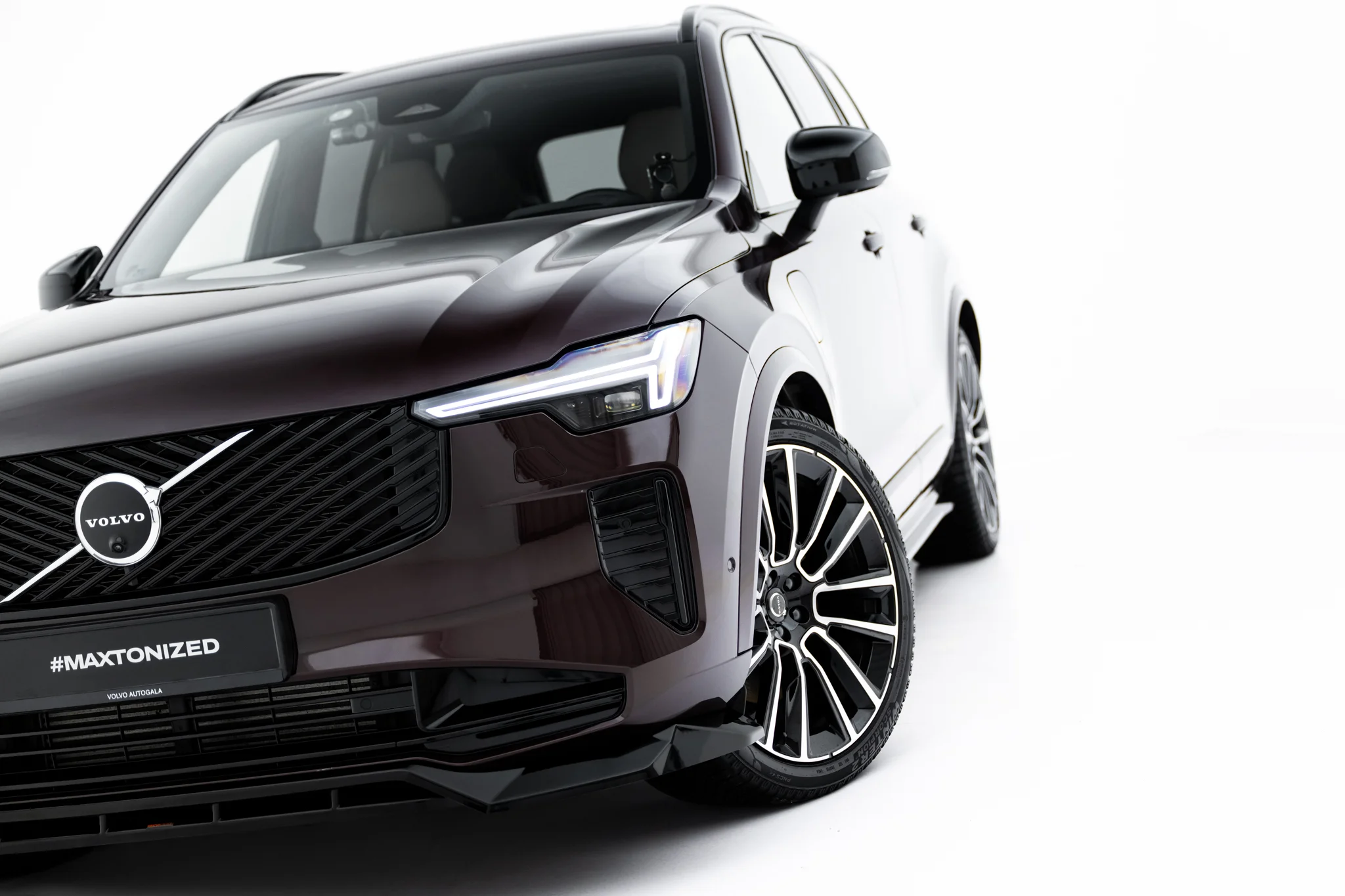 FRONT SPLITTER SUITABLE FOR VOLVO XC90 MK2 FACELIFT 2 – MAXTON DESIGN - 2