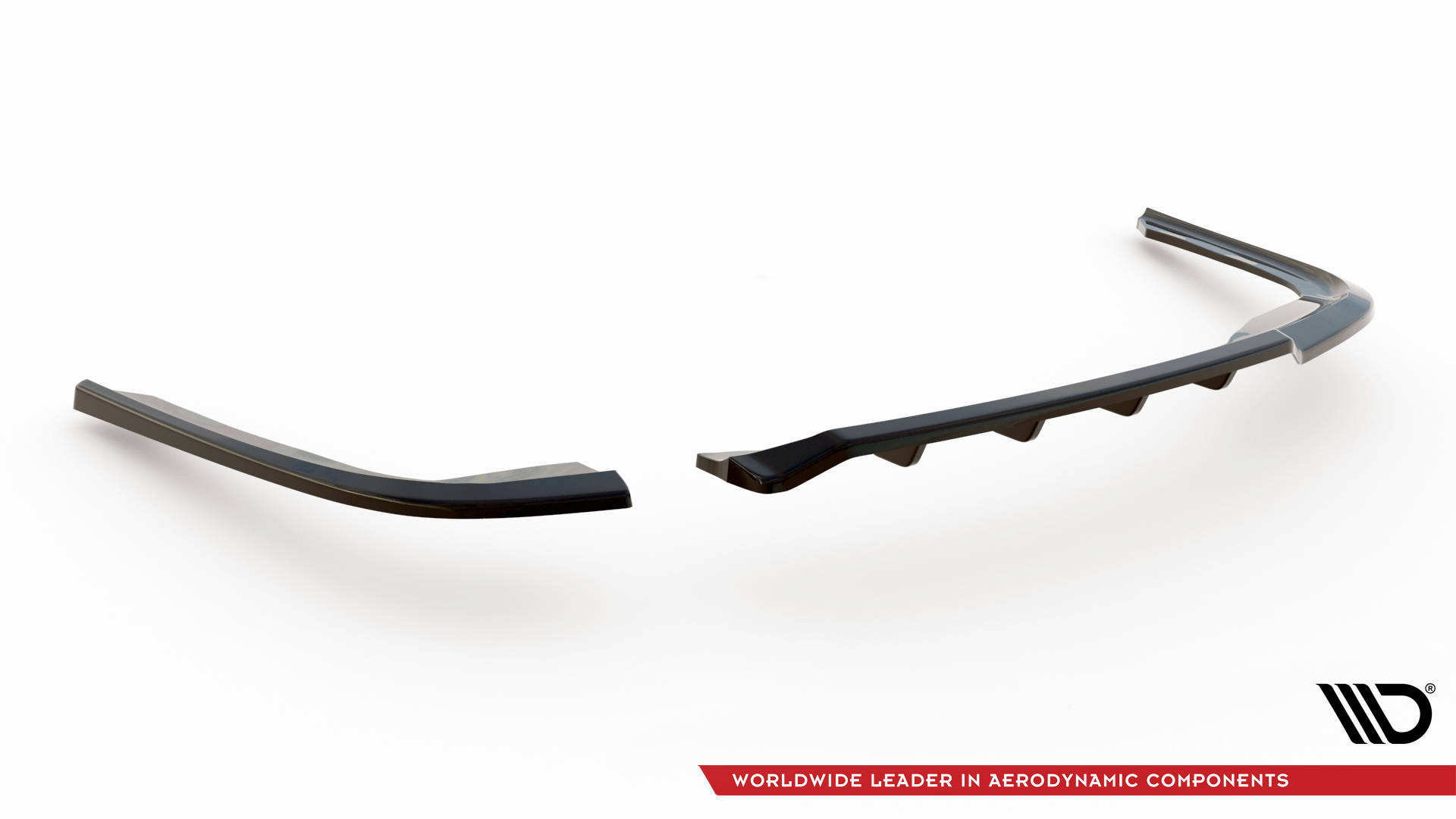 Central Rear Splitter (Vertical Bars) BMW 3 GT F34 - 7