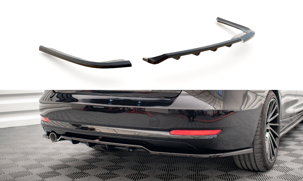 Central Rear Splitter (Vertical Bars) BMW 3 GT F34
