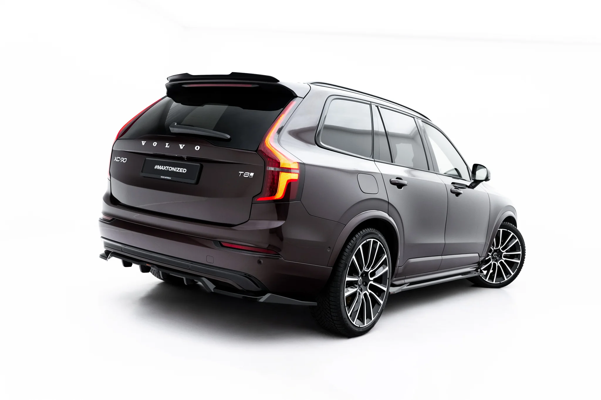 REAR SPLITTER (WITH VERTICAL BARS) SUITABLE FOR VOLVO XC90 MK2 FACELIFT 2 – MAXTON DESIGN - 6