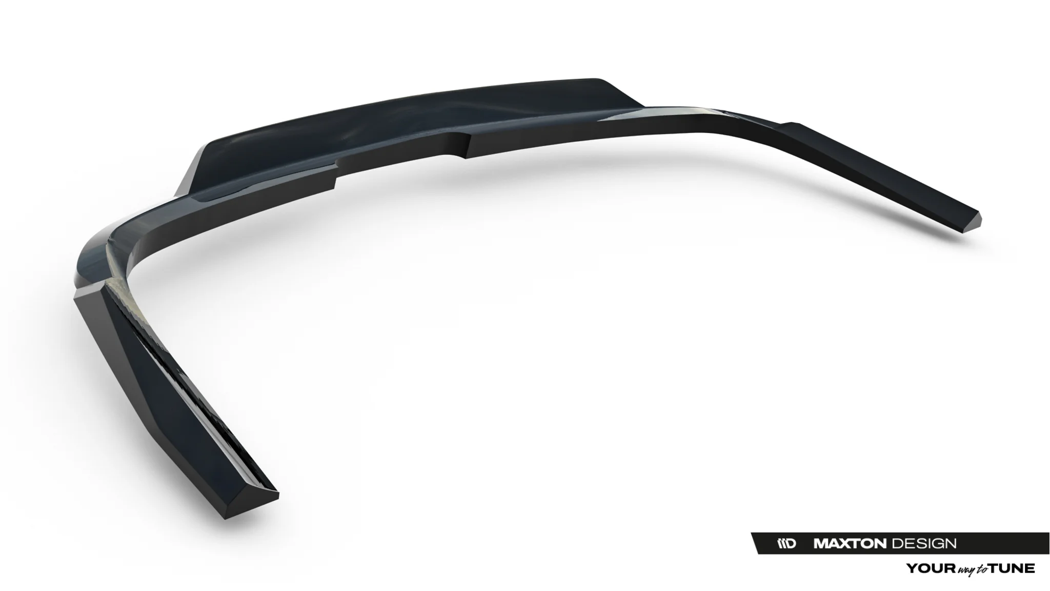 REAR SPLITTER (WITH VERTICAL BARS) SUITABLE FOR VOLVO XC90 MK2 FACELIFT 2 – MAXTON DESIGN - 4