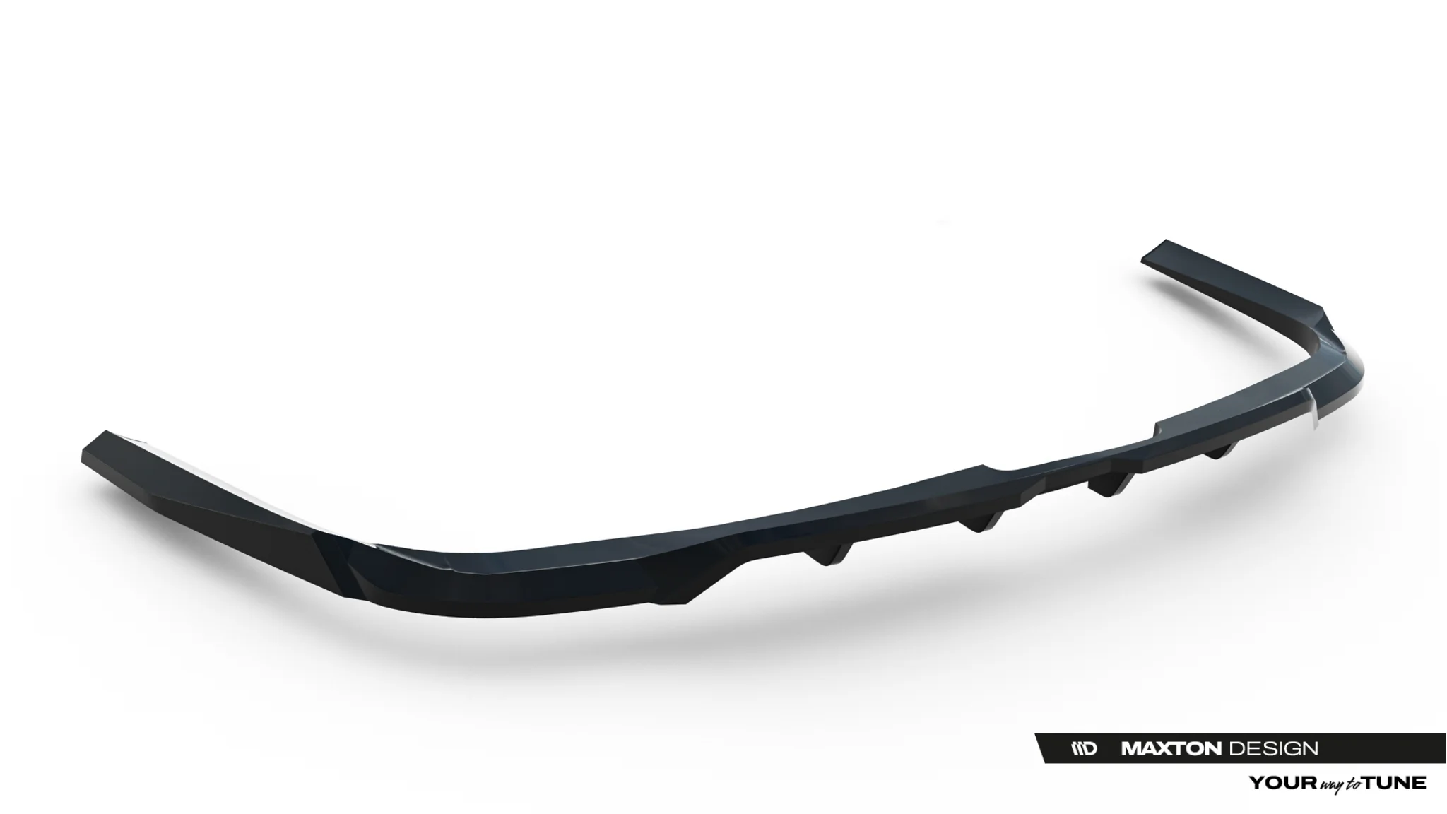 REAR SPLITTER (WITH VERTICAL BARS) SUITABLE FOR VOLVO XC90 MK2 FACELIFT 2 – MAXTON DESIGN - 3
