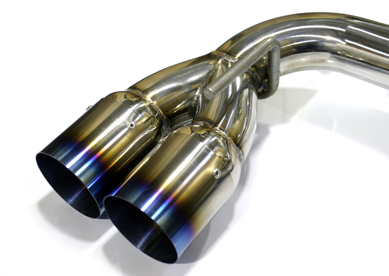AGENCY POWER TITANIUM TIP TURBOBACK EXHAUST SUBARU STI WAGON 08-12 - 4