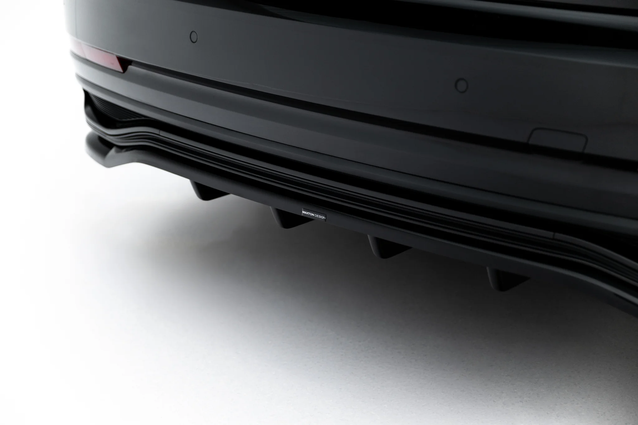 REAR SPLITTER (WITH VERTICAL BARS) SUITABLE FOR AUDI A8 S-LINE LONG D5 FACELIFT – MAXTON DESIGN - 2