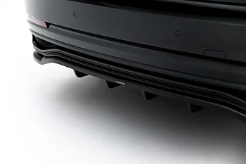 REAR SPLITTER (WITH VERTICAL BARS) SUITABLE FOR AUDI A8 S-LINE LONG D5 FACELIFT – MAXTON DESIGN
