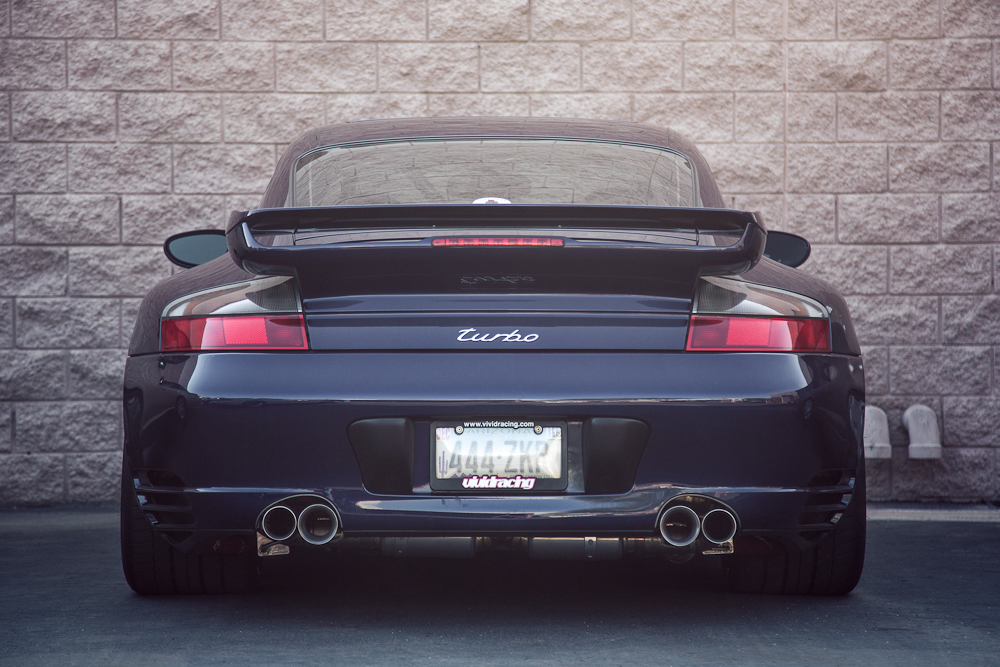AGENCY POWER SATIN TITANIUM X-PIPE EXHAUST MUFFLER SYSTEM PORSCHE 996 TURBO 01-05