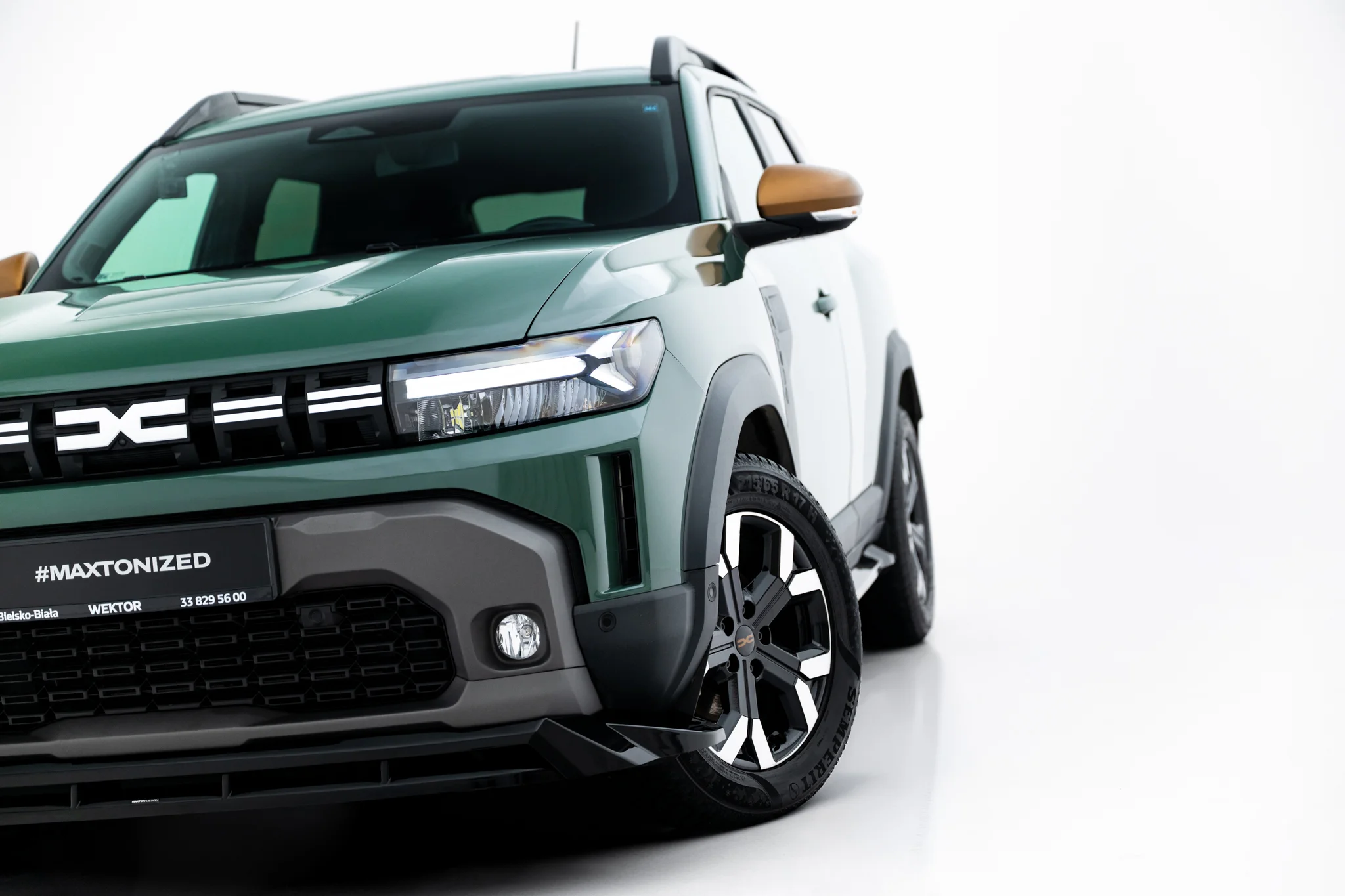 FRONT SPLITTER SUITABLE FOR DACIA DUSTER MK3 – MAXTON DESIGN - 4