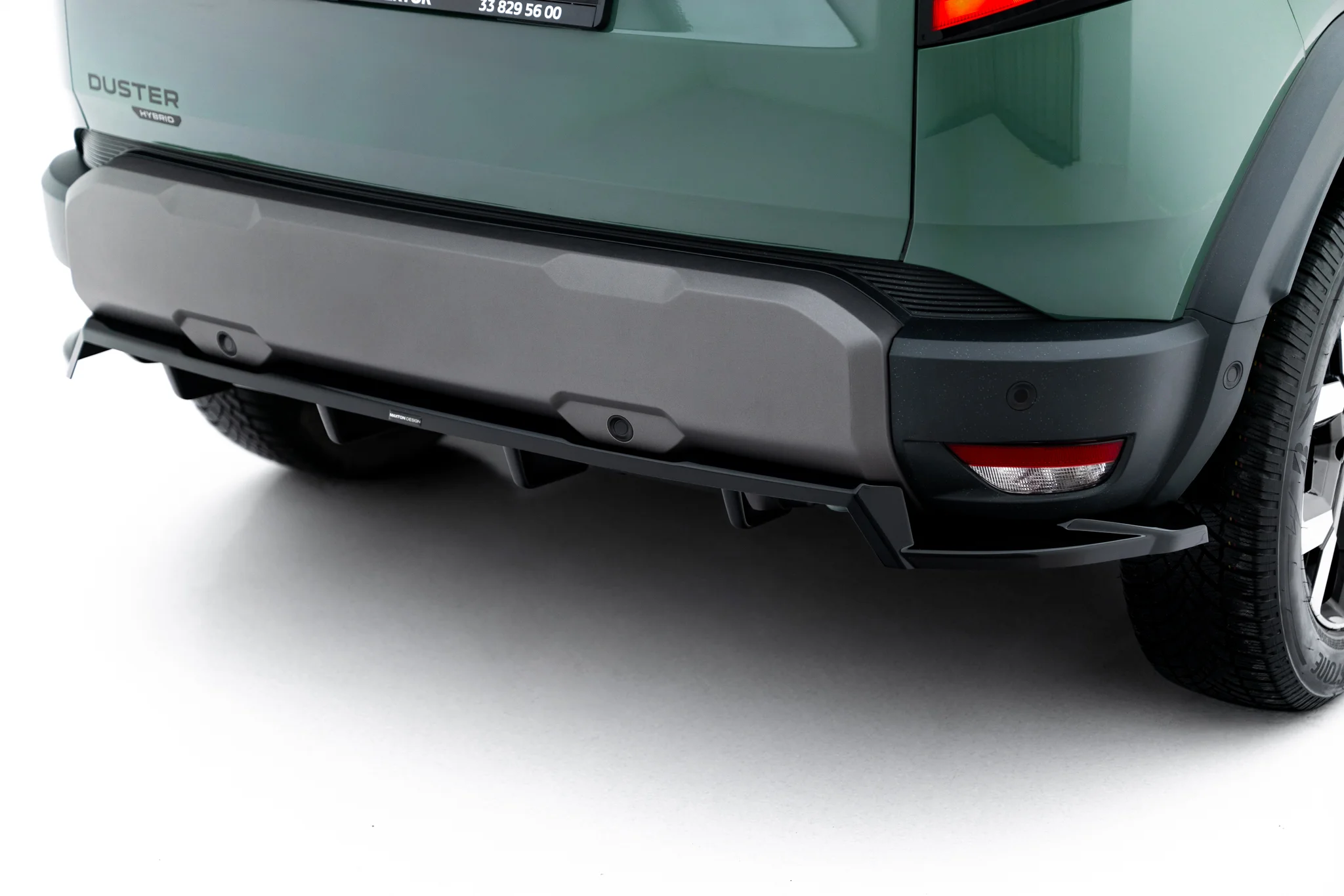 REAR SPLITTER (WITH VERTICAL BARS) SUITABLE FOR DACIA DUSTER MK3 – MAXTON DESIGN - 6