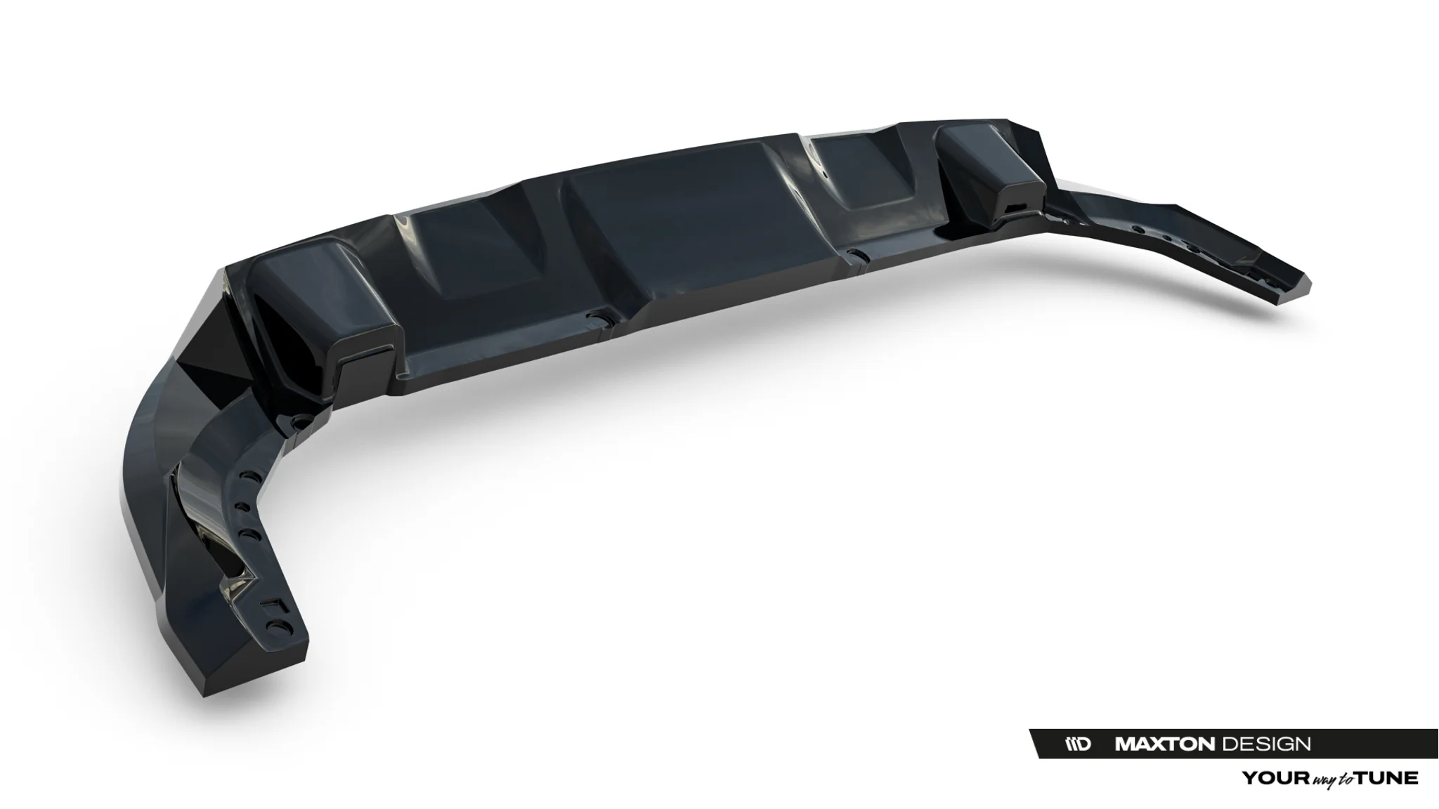 REAR SPLITTER (WITH VERTICAL BARS) SUITABLE FOR DACIA DUSTER MK3 – MAXTON DESIGN - 5