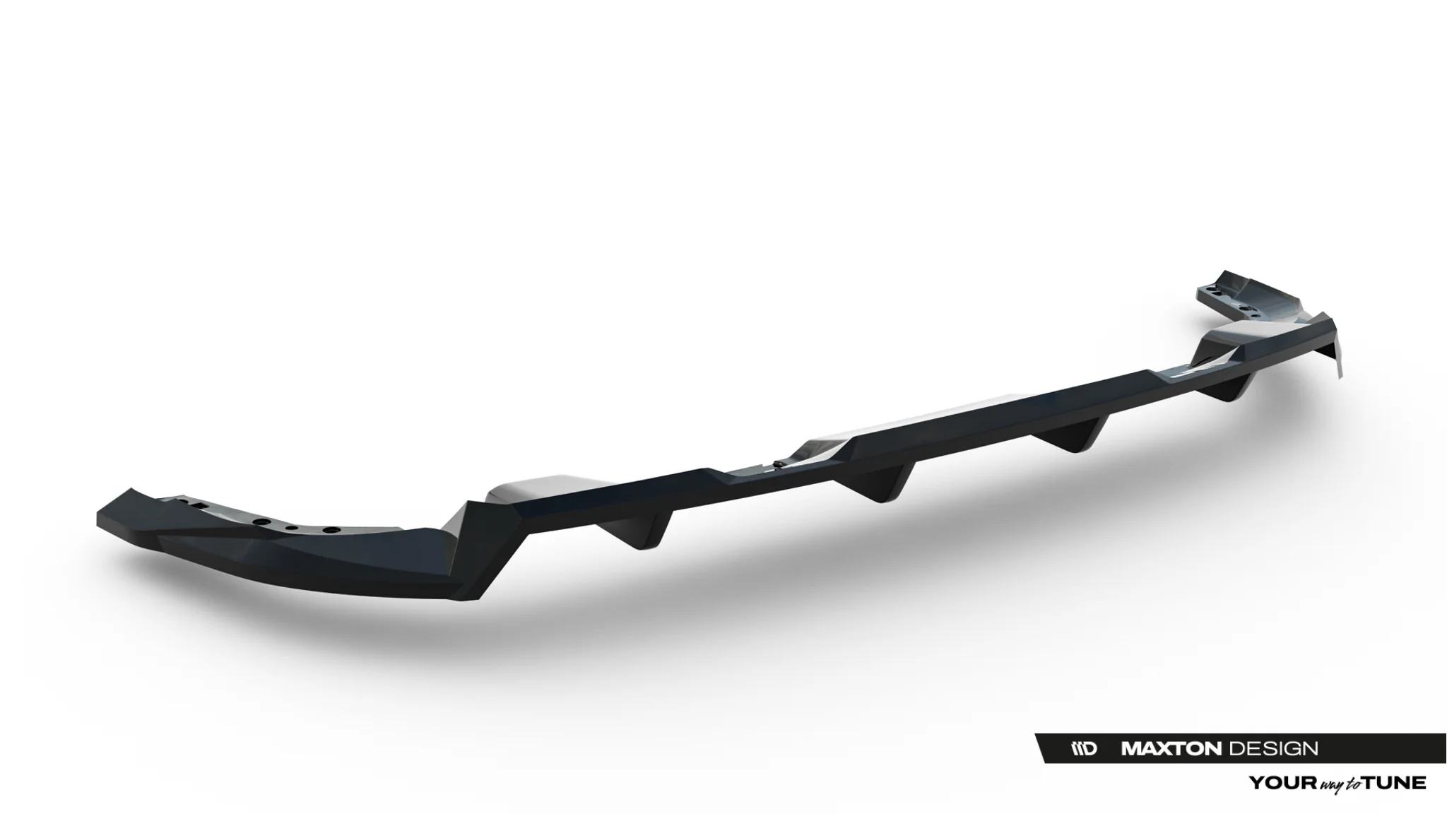REAR SPLITTER (WITH VERTICAL BARS) SUITABLE FOR DACIA DUSTER MK3 – MAXTON DESIGN