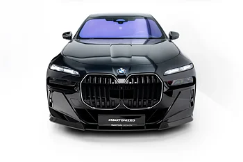 PREPREG CARBON FIBER FRONT SPLITTER SUITABLE FOR BMW 7 M-PACK / M760E / I7 M-PACK G70 – MAXTON DESIGN