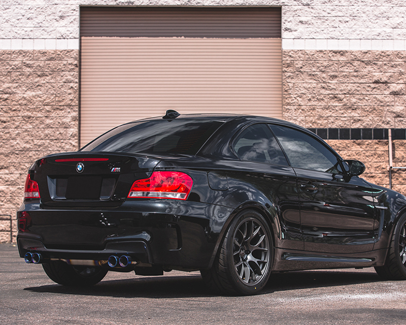 AGENCY POWER TITANIUM MUFFLER QUAD TIP EXHAUST BMW 1M E82 N54 - 4