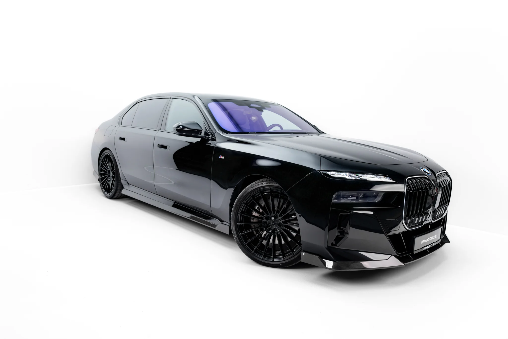 PREPREG CARBON FIBER SIDE SKIRTS SUITABLE FOR BMW 7 M-PACK / M760E / I7 M-PACK G70 – MAXTON DESIGN - 5