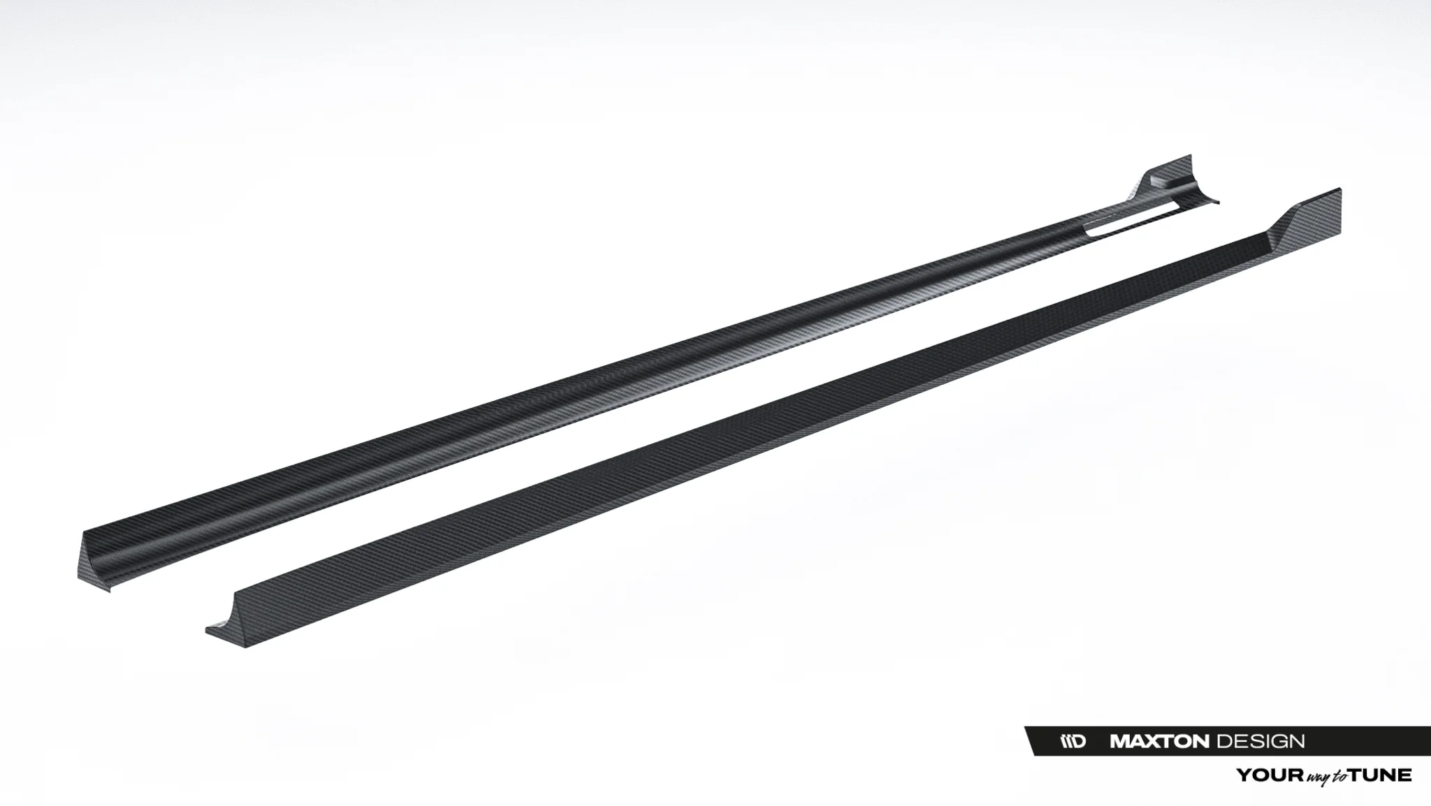 PREPREG CARBON FIBER SIDE SKIRTS SUITABLE FOR BMW 7 M-PACK / M760E / I7 M-PACK G70 – MAXTON DESIGN - 6