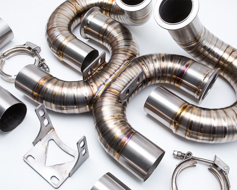 AGENCY POWER TITANIUM EXHAUST SYSTEM FERRARI F430 SCUDERIA 08-09