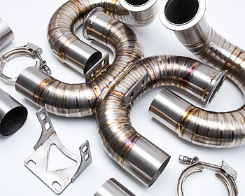 AGENCY POWER TITANIUM EXHAUST SYSTEM FERRARI F430 SCUDERIA 08-09