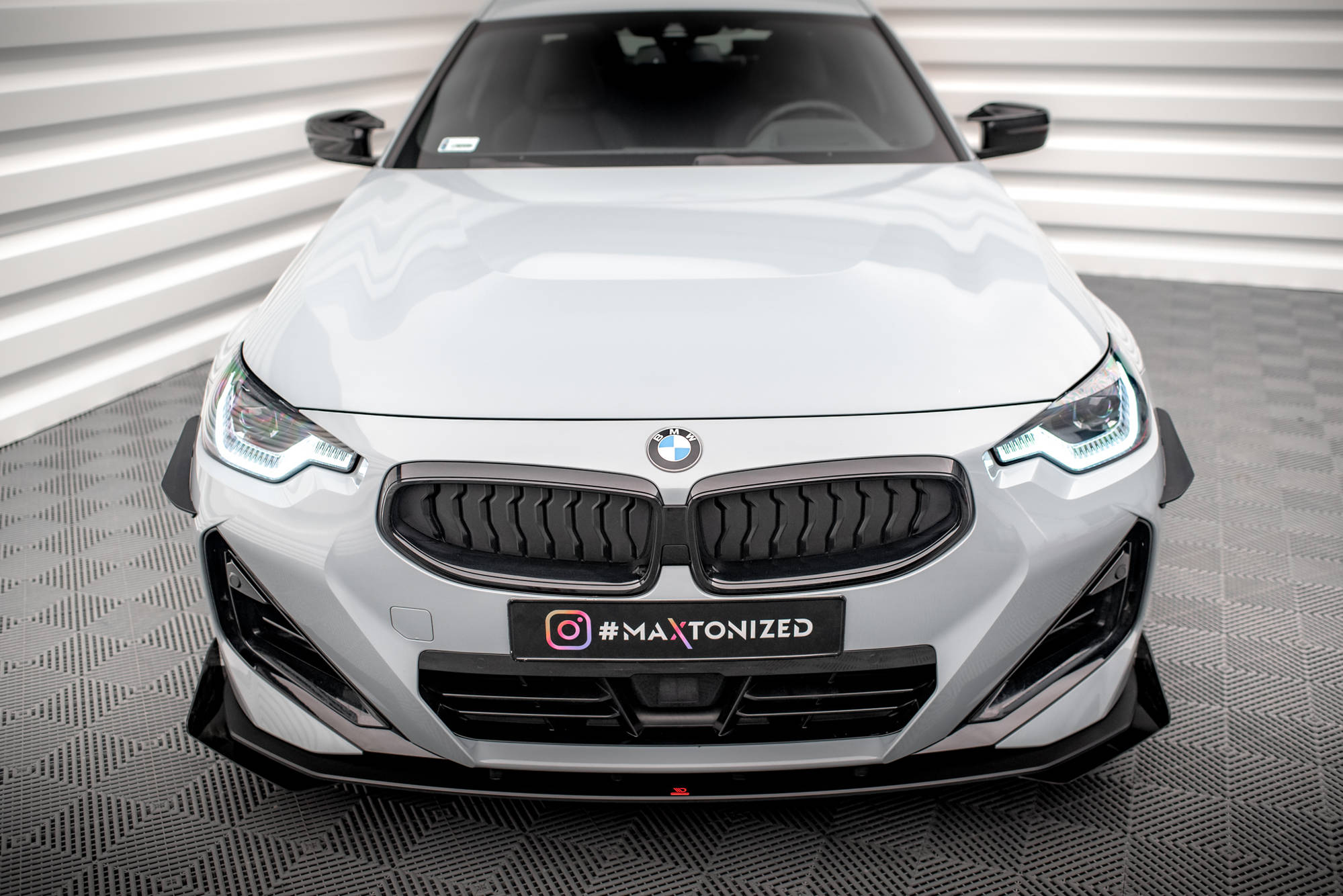 Front Bumper Wings (Canards) BMW 2 Coupe M-Pack / M240i G42 - 2