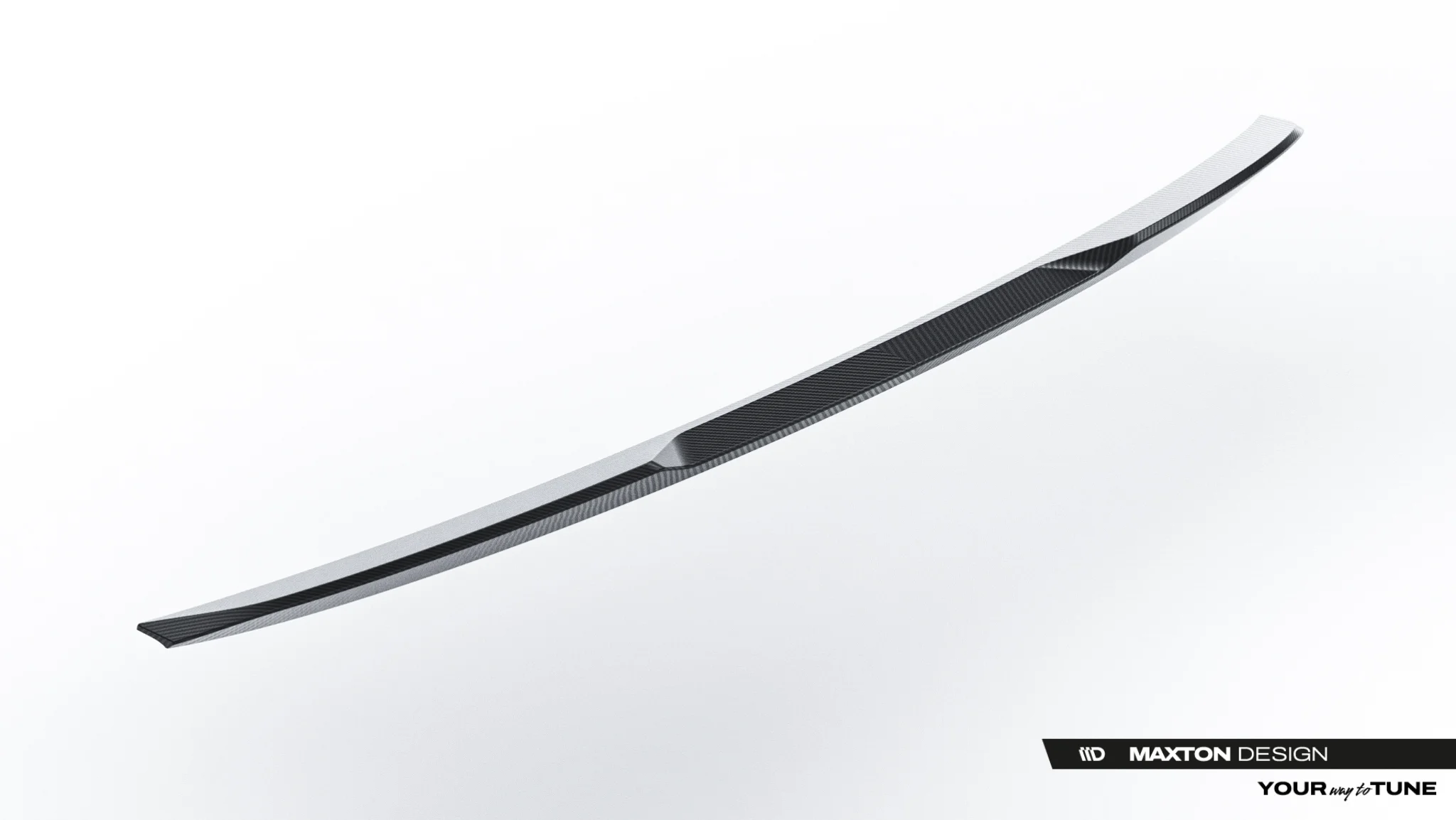 PREPREG CARBON FIBER TAILGATE SPOILER (LOWER) SUITABLE FOR BMW 7 M-PACK / M760E / I7 M-PACK G70 – MAXTON DESIGN - 5