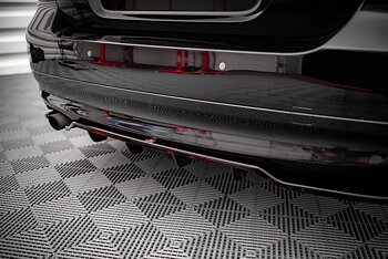 Central Rear Splitter (Vertical Bars) BMW 3 Sedan E90 (2004-2008)