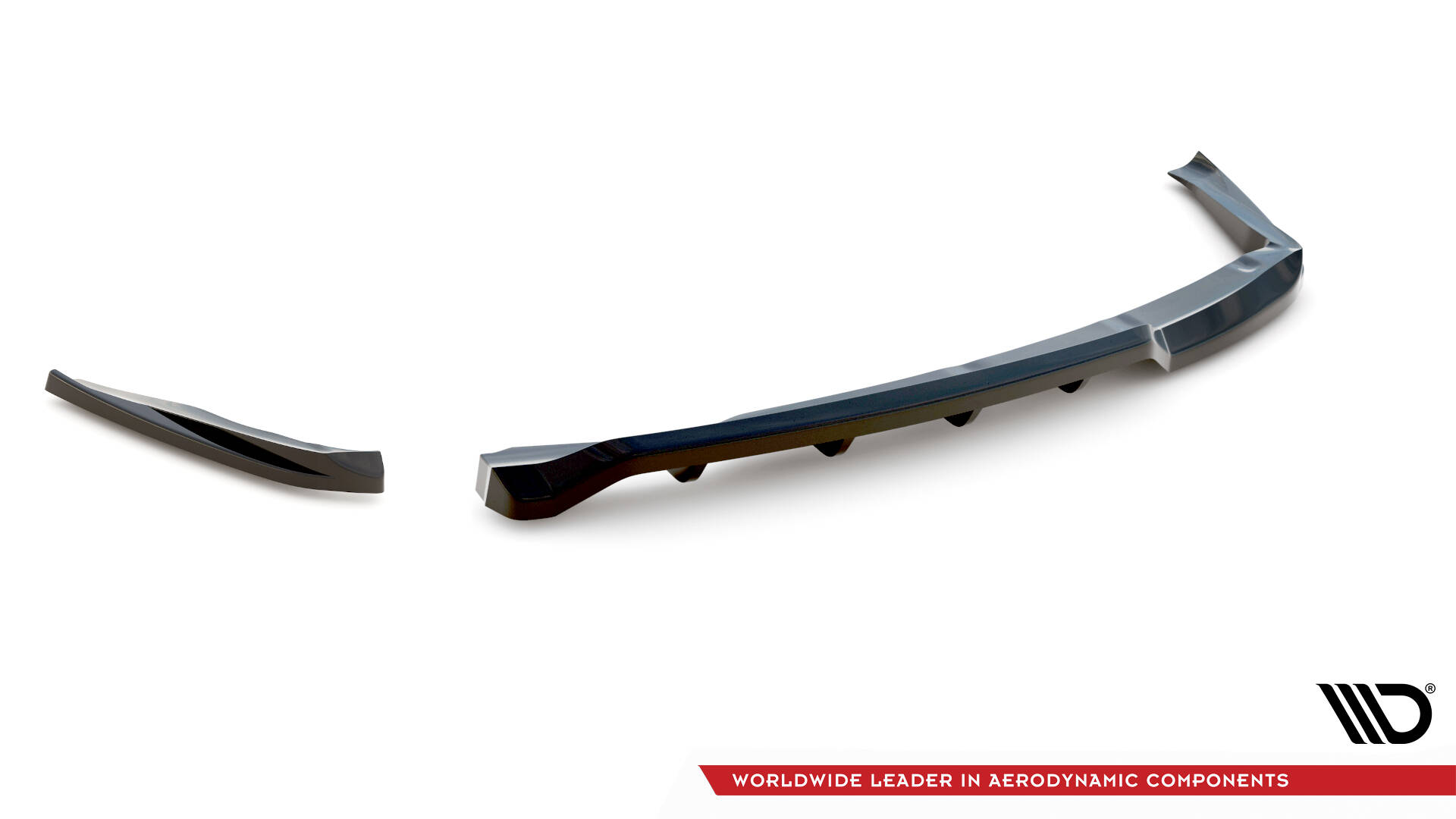 Central Rear Splitter (Vertical Bars) BMW 1 M-Pack E87 Facelift - 7