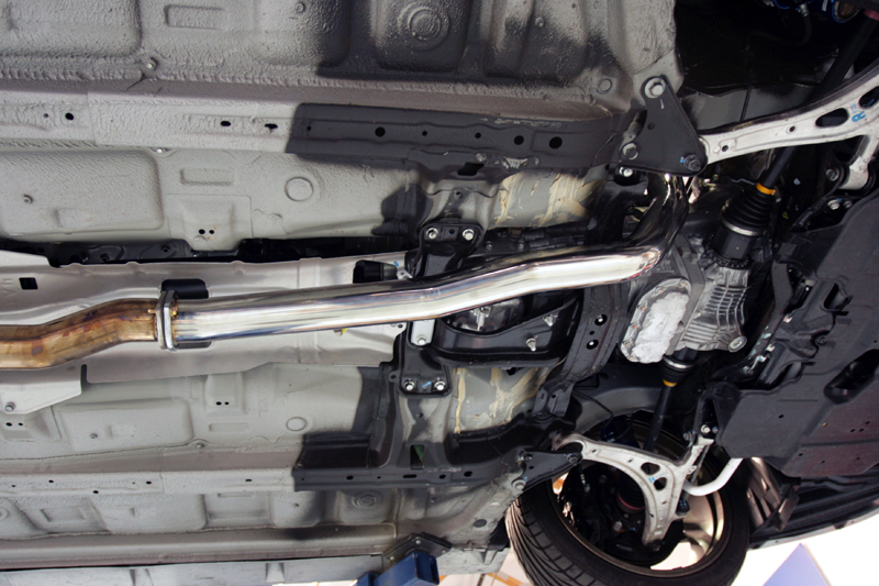 AGENCY POWER STAINLESS TURBOBACK DUAL EXHAUST SYSTEM SUBARU WRX STI SEDAN 08-14