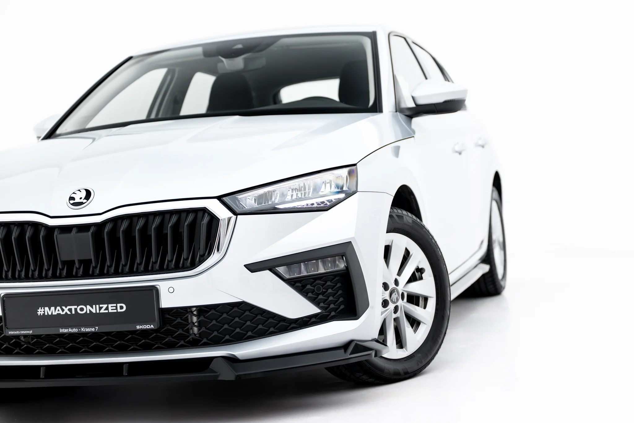 FRONT SPLITTER SUITABLE FOR SKODA SCALA MK1 FACELIFT – MAXTON DESIGN - 6