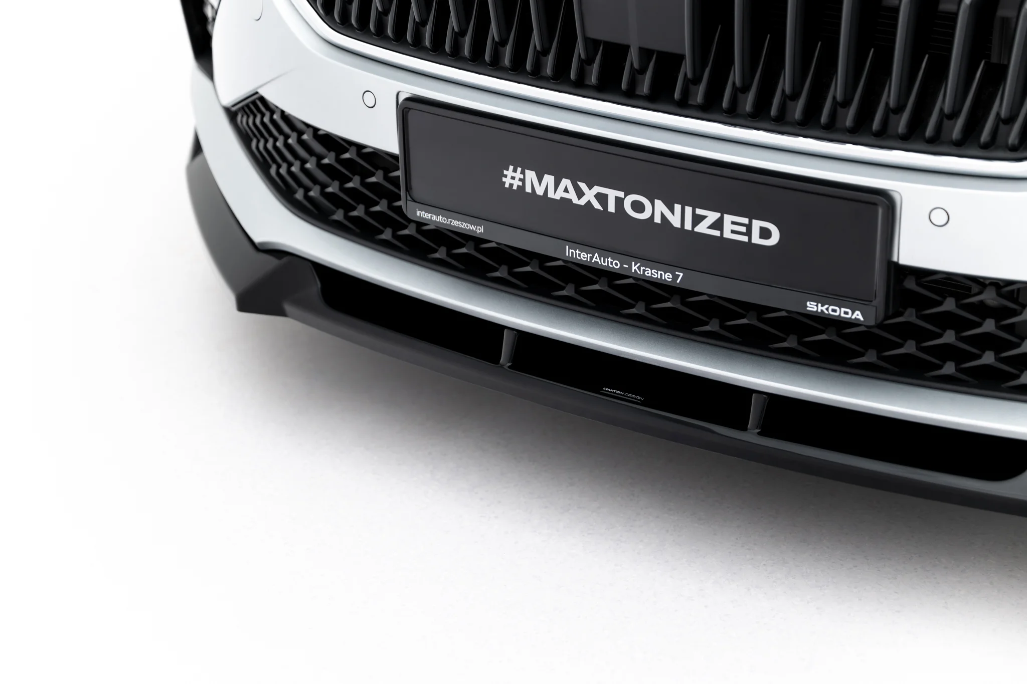 FRONT SPLITTER SUITABLE FOR SKODA SCALA MK1 FACELIFT – MAXTON DESIGN - 4