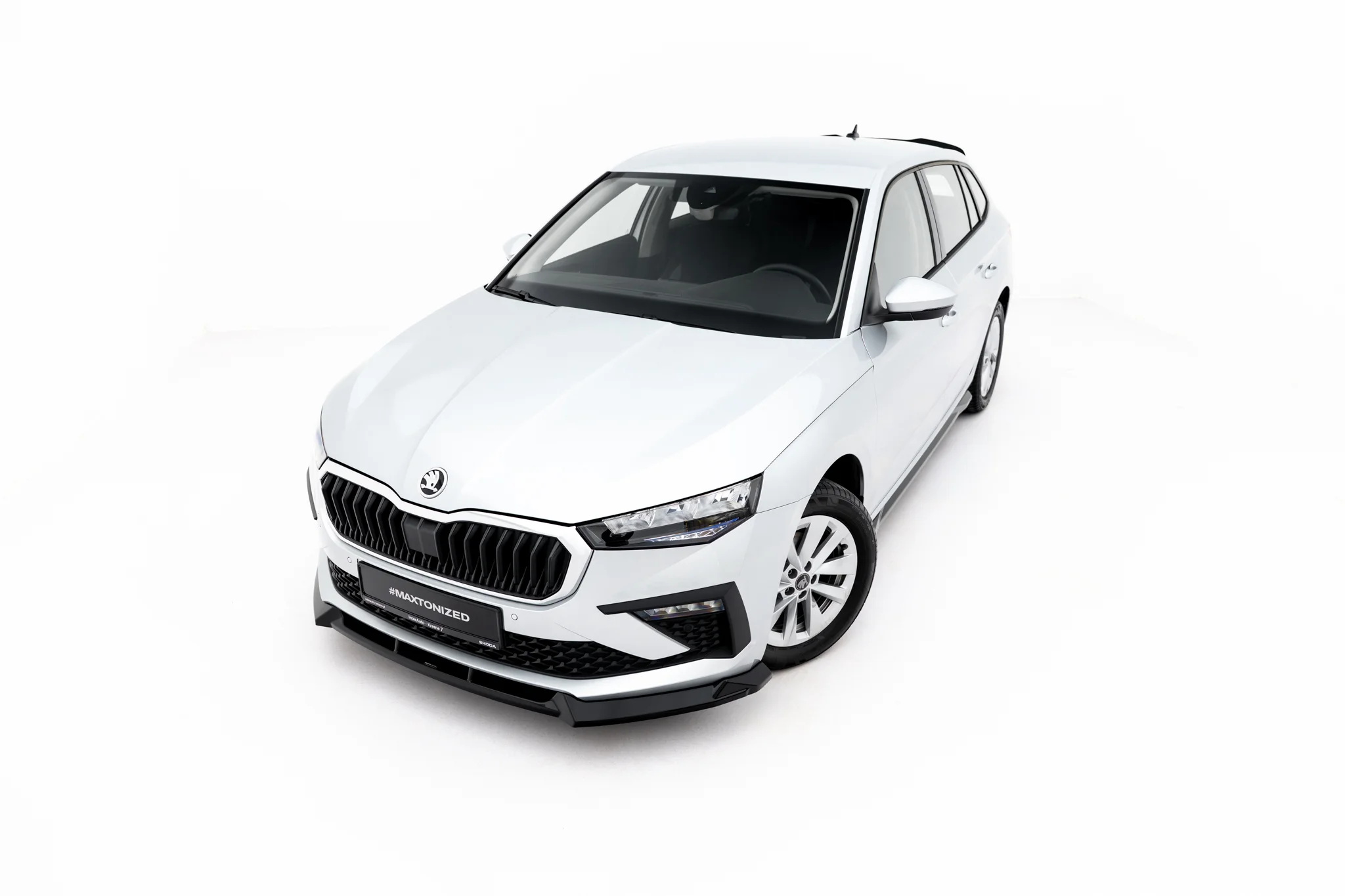 FRONT SPLITTER SUITABLE FOR SKODA SCALA MK1 FACELIFT – MAXTON DESIGN - 3