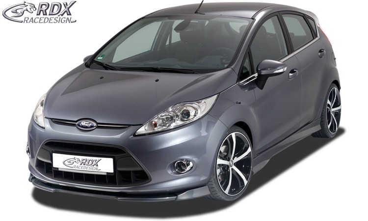 FRONT SPOILER VARIO-X FORD FIESTA MK7 JA8 JR8 (2008-2012) FRONT LIP SPLITTER - 2