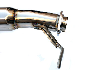 AGENCY POWER DUAL RESONATED MIDPIPE MAZDA RX8 03-08
