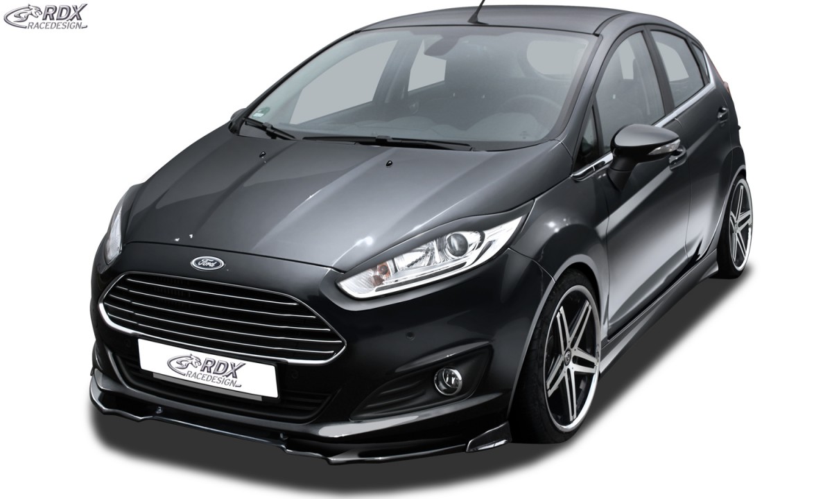 FRONT SPOILER VARIO-X FORD FIESTA MK7 JA8 JR8 (2012+) FRONT LIP SPLITTER - 2
