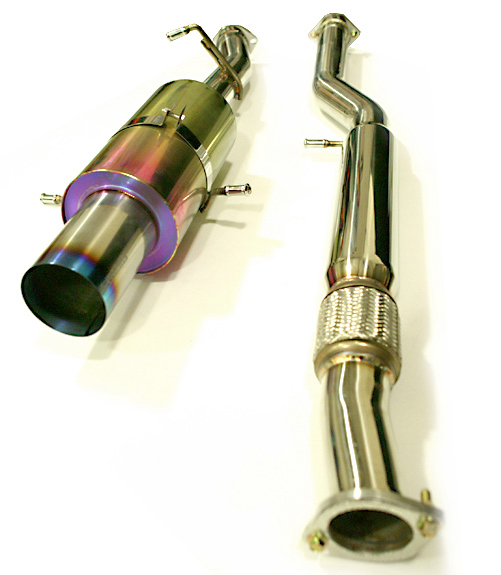 AGENCY POWER TURBOBACK EXHAUST SYSTEM SUBARU WRX STI 02-07 - 2