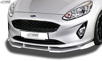 FRONT SPOILER VARIO-X FORD FIESTA MK8 JHH FRONT LIP SPLITTER
