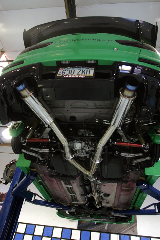 AGENCY POWER TURBOBACK EXHAUST SYSTEM MITSUBISHI EVO X 08-12 - 3
