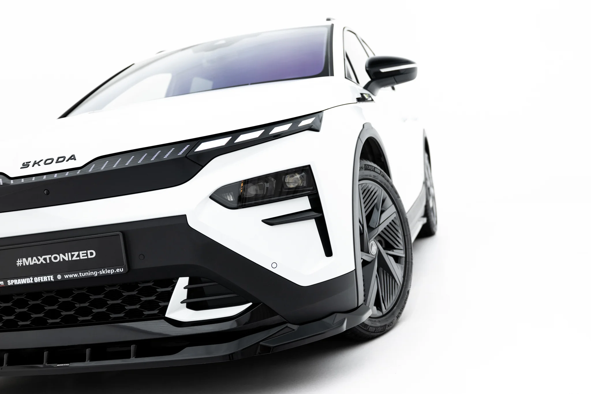 FRONT SPLITTER SUITABLE FOR SKODA ELROQ RS MK1 – MAXTON DESIGN - 2