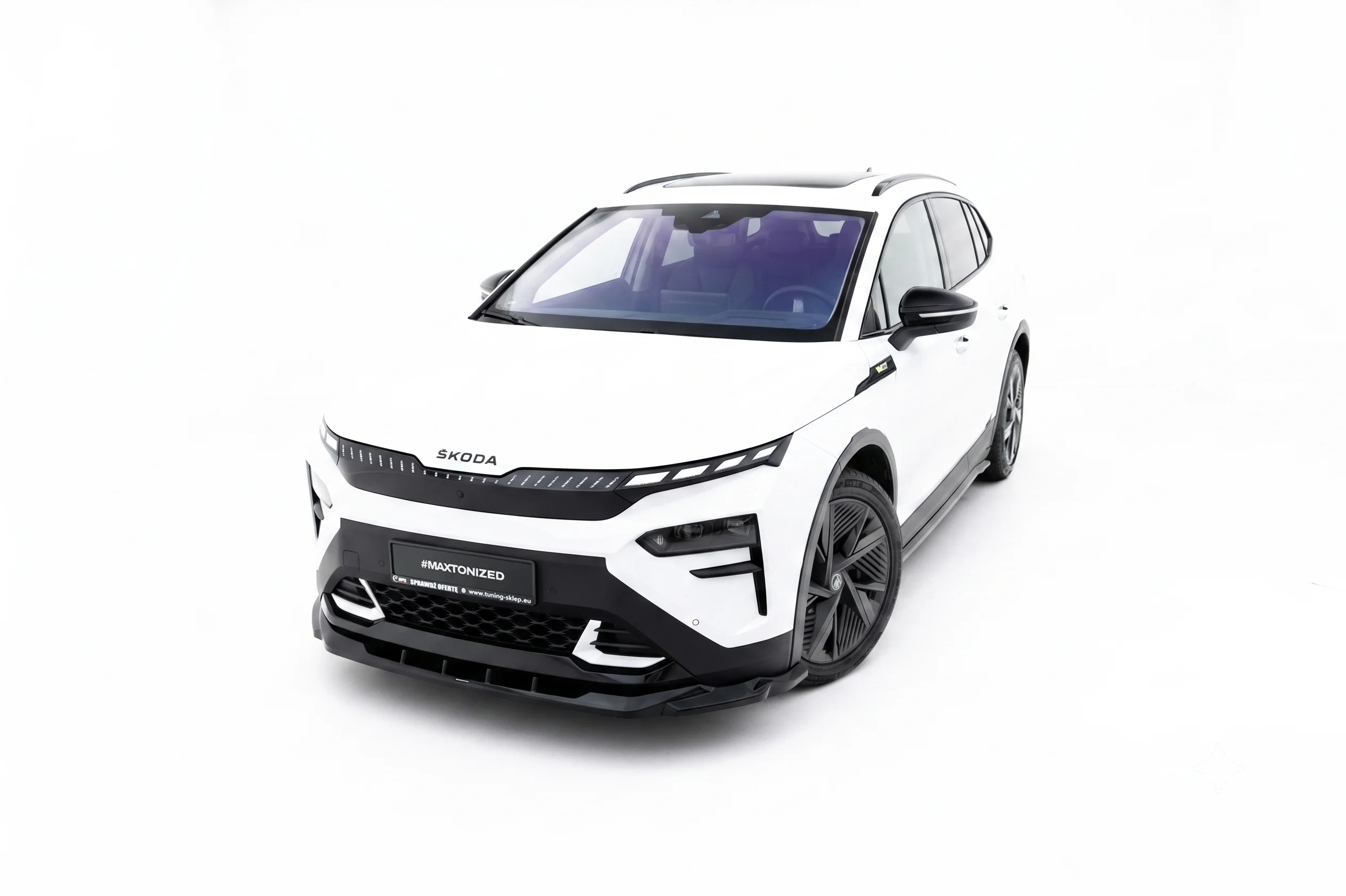 FRONT SPLITTER SUITABLE FOR SKODA ELROQ RS MK1 – MAXTON DESIGN - 4