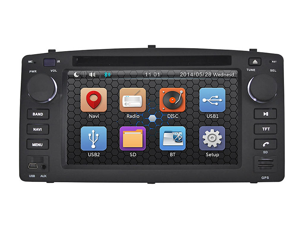 TOYOTA COROLLA 7" CUSTOM HEADUNIT