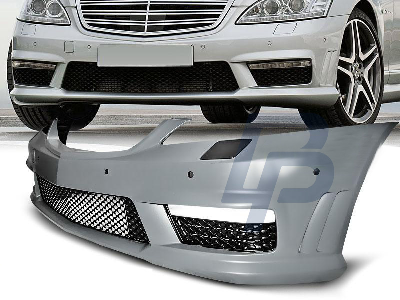 MERCEDES W221 05-13 AMG STYLE FRONT BUMPER - 2