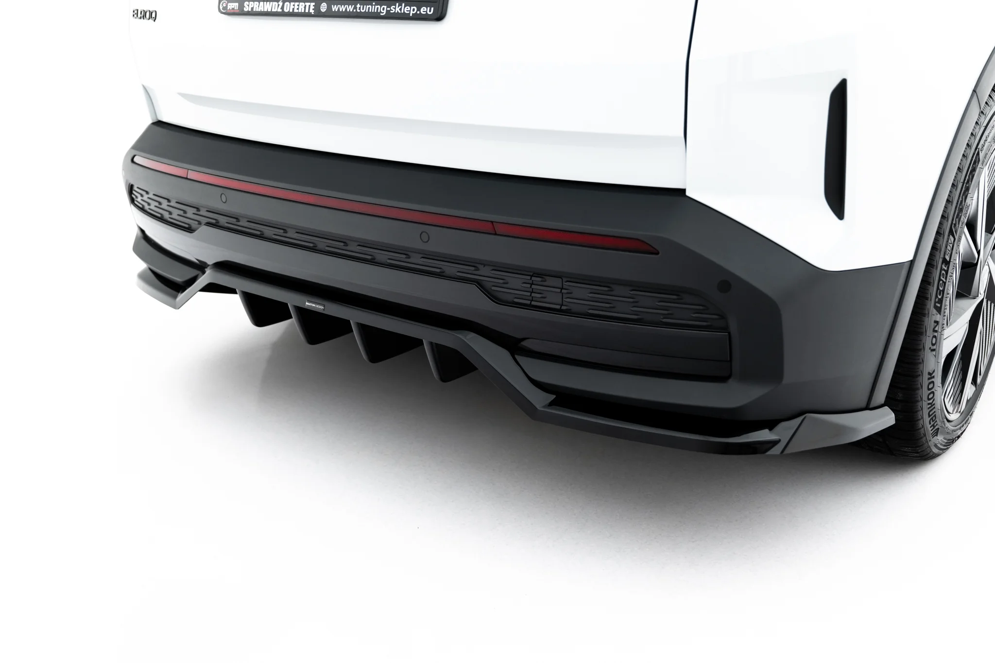 REAR SPLITTER (WITH VERTICAL BARS) SUITABLE FOR SKODA ELROQ RS MK1 – MAXTON DESIGN - 6
